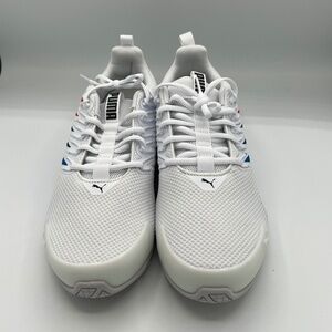 Puma BMW M Motorsport Voltaic Evo Sneakers White Blue Red Men US 10.5 309003-02